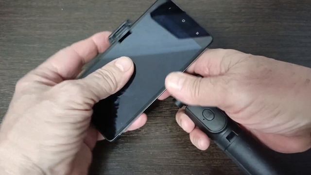 селфи палка - монопод Trusty Tech с Озона. смотреть онлайн