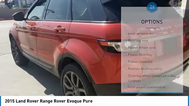 2015 Land Rover Range Rover Evoque Las Vegas NV MK121A смотреть онлайн
