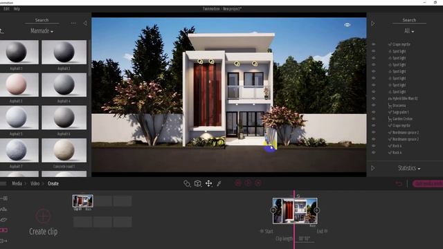 Archicad 23 + Twinmotion 2019 (Tutorial Export Video ) смотреть онлайн