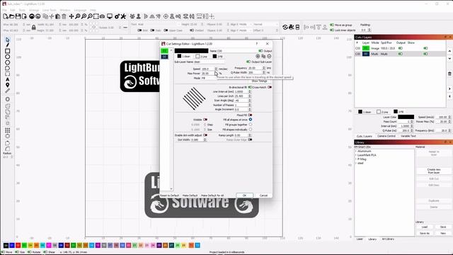 How To Use Sub-Layers In LightBurn