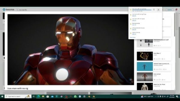 How to import free 3D model in Blender