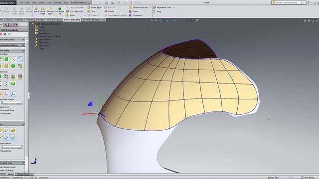 SolidWorks Reverse Engineering & Power Surfacing смотреть онлайн