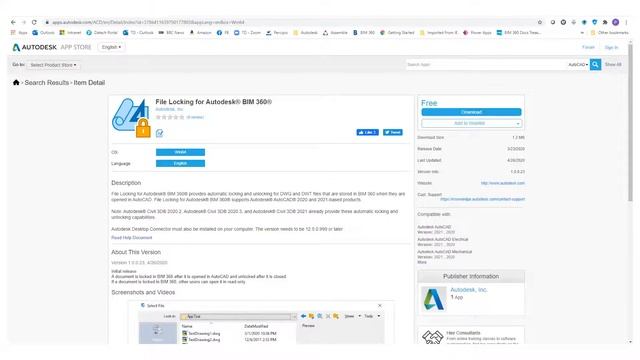 Automatically lock DWG files opened from BIM 360 смотреть онлайн