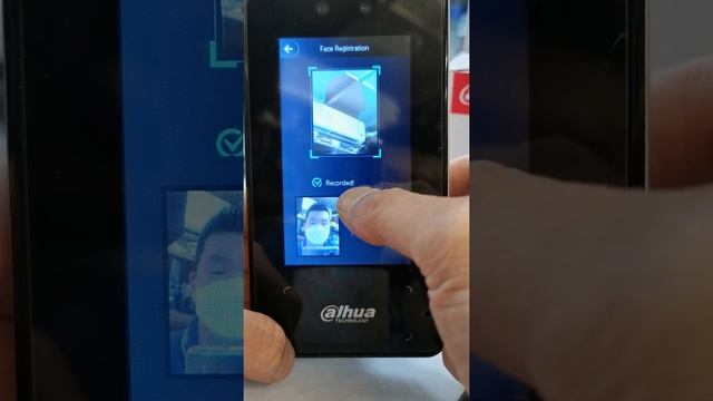 Dahua ASI6213J face detect access controller enroll user смотреть онлайн
