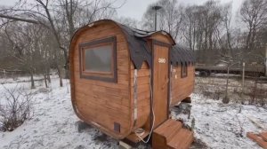 Баня «Квадро» бочка 3.5 метра с боковым входом купить в Нижнем Новгороде.