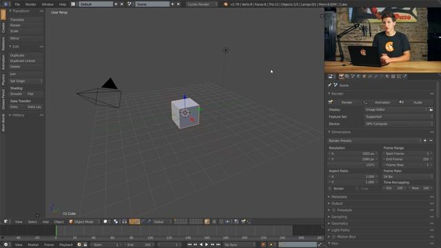 Blender Basics Pt. 6: What are Blender Themes? смотреть онлайн