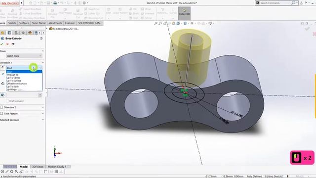 Solidworks Model Mania 2011 by (ⓐⓤⓣⓞⓒⓐⓓⓒⓜⓓ) ✅ смотреть онлайн