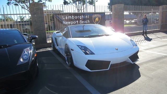 Lamborghini Gallardo w/ Vorsteiner Wheels смотреть онлайн