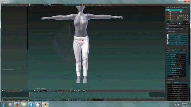 Avastar Addon For Blender & Secondlife