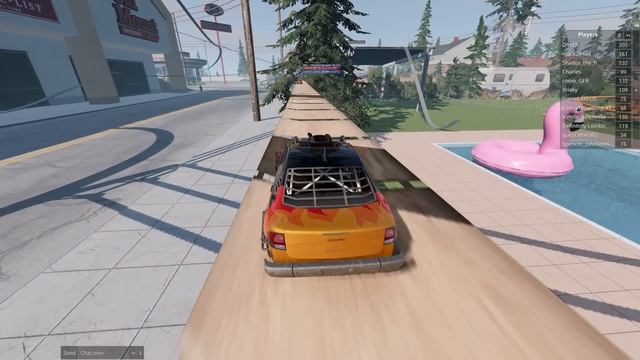 Car Hunt MINI! Hot Wheels Sized Chases, Police Pursuits & HUGE Jumps Into Pool! - BeamNG Multiplaye смотреть онлайн