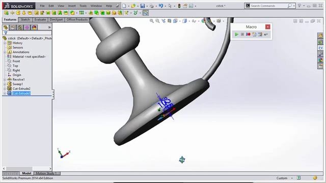 SOLIDWORKS - Basic Macro смотреть онлайн