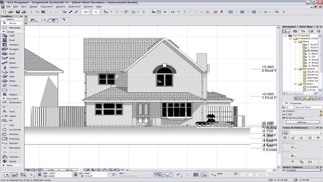 ArchiCAD Tutorials - elevations hatch смотреть онлайн