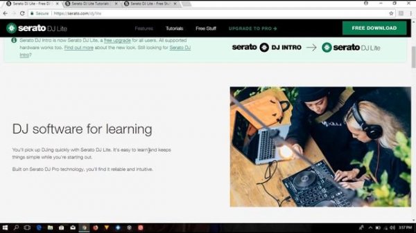 SERATO DJ LITE - PART 1 - Downloading and installing.