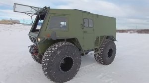 Обкатка вездехода Тундра Восток !!!