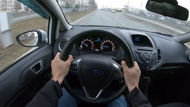 2015 Ford Fiesta 1.6L (105) POV TEST DRIVE смотреть онлайн