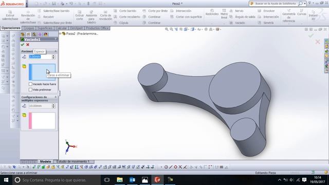 Pieza Modelmania 2013 Solid Works смотреть онлайн