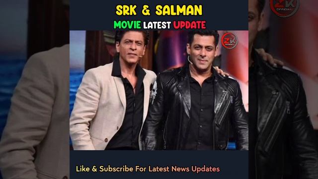 Shahrukh Khan & Salman Khan Together | Srk News | Tiger 3 | Bollywood News смотреть онлайн
