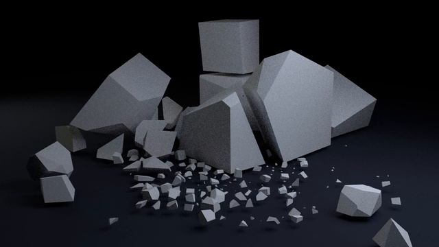 Blender - Rough Cell Fracture смотреть онлайн