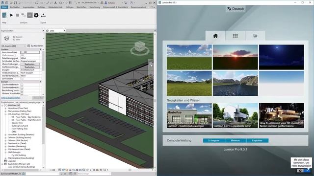 Lumion 9 | LIVESYNC mit Revit | Deutsch смотреть онлайн