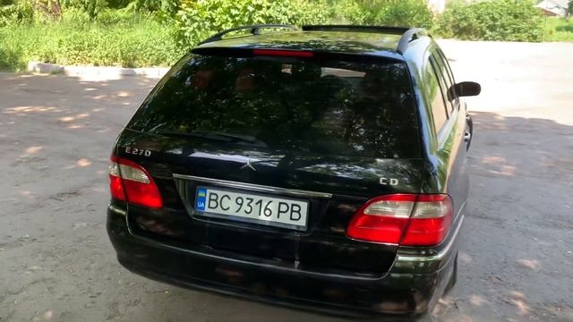 Mercedes e270 w211 elegance 2003 рік смотреть онлайн