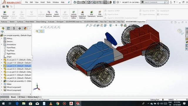 # JEEP SOLID WORKS 3D DESIGN | Tutorial - 11 смотреть онлайн