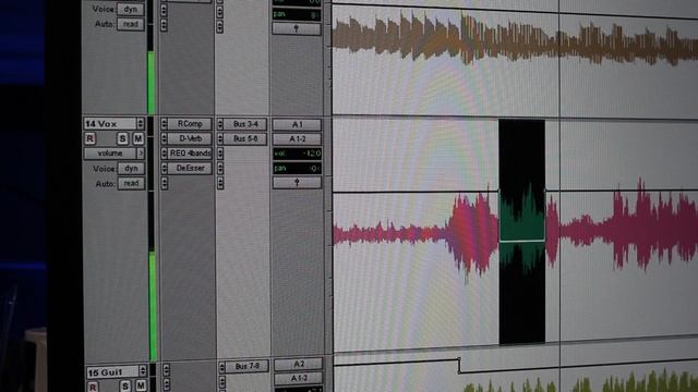 PROTOOLS TDM автоматизация громкости