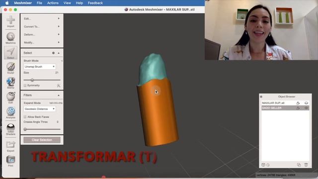 Cómo Realizar Dados Geller Desmontables con Meshmixer смотреть онлайн