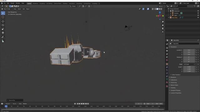 Procedural Spaceship Generator for Blender! смотреть онлайн
