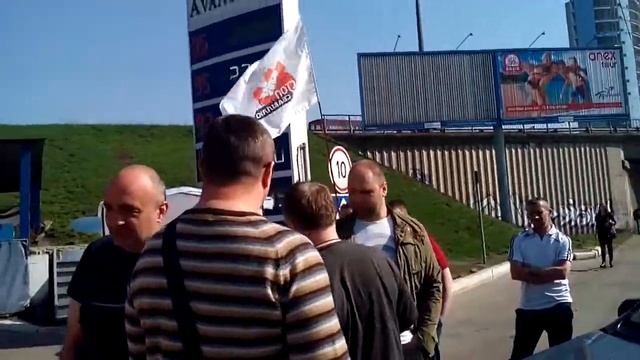 ГО "Стоп свавіллю" зупинило роботу АЗС Avantage7 у Києві, 11.04.2018, відео 02 смотреть онлайн