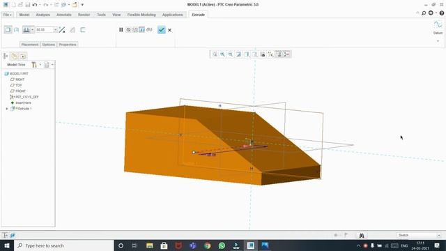 BASIC PART MODELLING | CREO | TAMIL | EQUIP смотреть онлайн