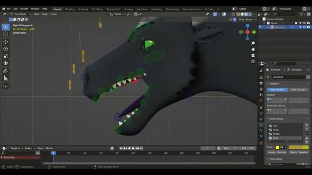 Blender Rig Showcase | Nightwing Dragon смотреть онлайн