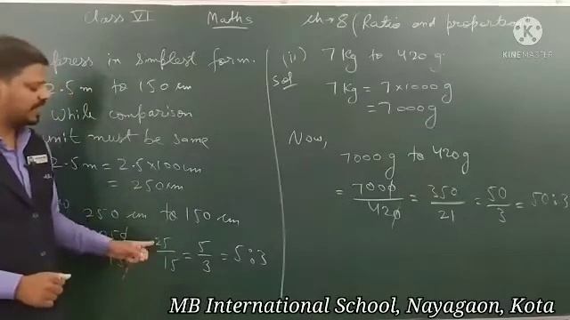 DV_ 6th_ Maths_ Ch- 8_ Ratio and Proportion _Part - 5 смотреть онлайн