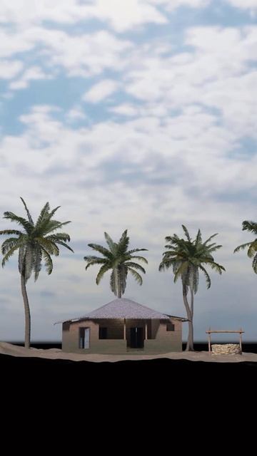 My old house recreate in Blender смотреть онлайн