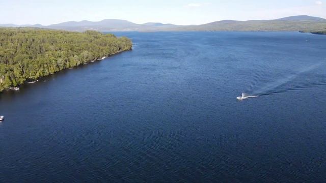 Beautiful Rangeley Lake Drone video filmed with DJI Mavic Air 2 and DJI mini 2 , not DJI mini 3 смотреть онлайн