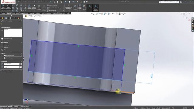 SolidWorks Tutorial for Student beginners Exercise 4 смотреть онлайн