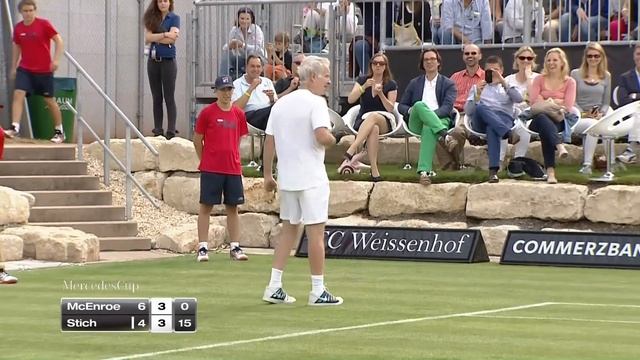 Mercedes Cup 2014: Showmatch Michael Stich - John McEnroe смотреть онлайн