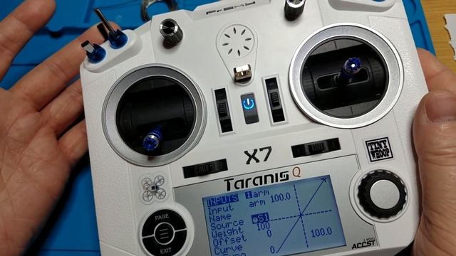Setup New Model Taranis Qx7