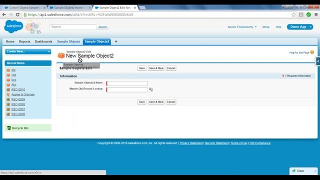 Salesforce Training Videos - Object Relationships Master-Detail; Lookup смотреть онлайн