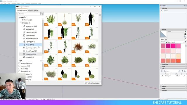 HOW TO INSTALL OFFLINE ASSET LIBRARY ENSCAPE 3.5 ...!!! смотреть онлайн