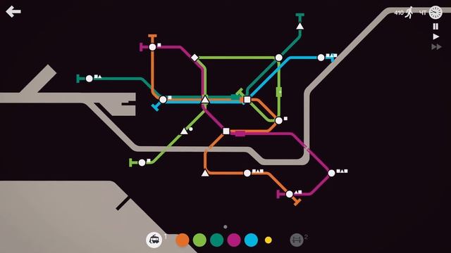 Не метро, но даже лучше! Mini Metro (7) смотреть онлайн