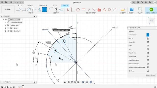 How to mirror multiple sketches in Autodesk Fusion 360 Bangla | Step by step tutorial смотреть онлайн