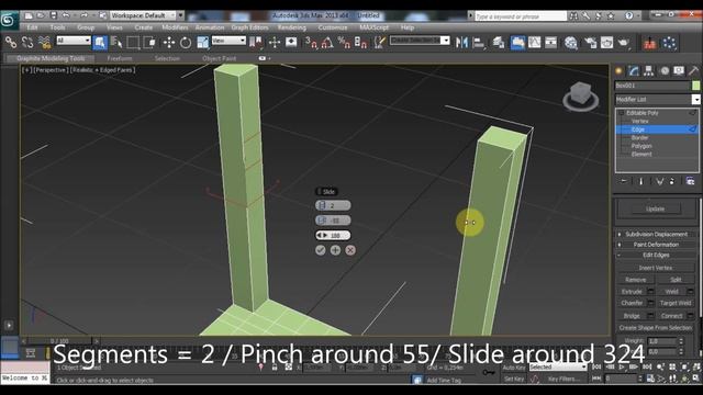 3DS MAX / Chair modeling смотреть онлайн
