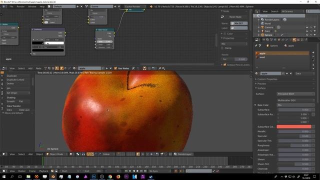 Blender tutorial: Procedural apples смотреть онлайн