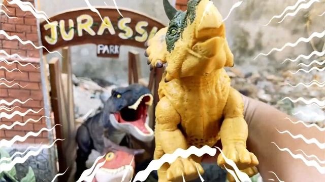 Ultimate Huge Jurassic Dinos: Indoraptor, T-REX, Sinotyrannus, Spinosaurus, Pteranodon & More смотреть онлайн