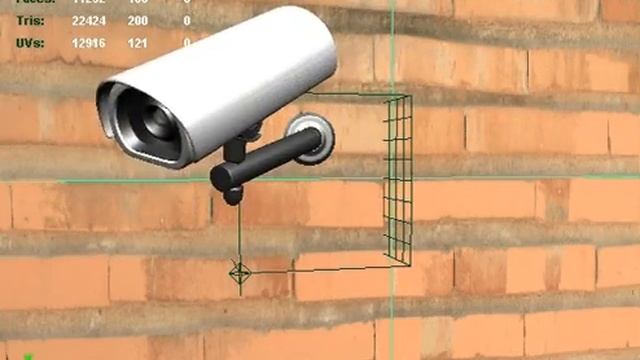 Maya Playblast Test - Security Camera смотреть онлайн
