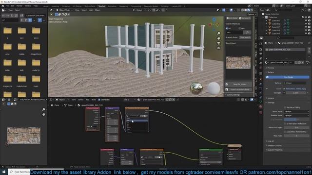 modeling a modern house in blender смотреть онлайн