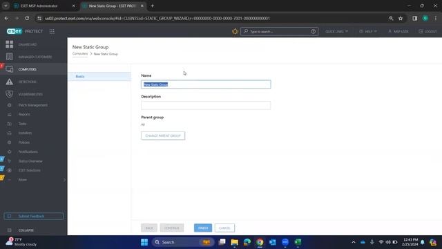 ESET MSP Portal Walkthrough Part 7: How to create groups смотреть онлайн