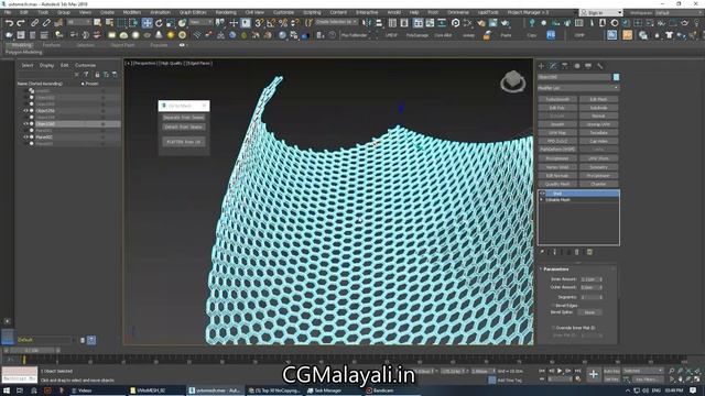 3ds max tutorial how to add pattern mesh to desired object mesh смотреть онлайн