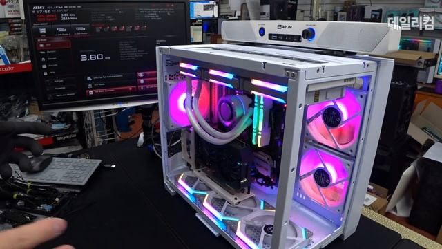 LIAN-LI(리안리) PC-O11D Mini Snow 조립 대행 / 역시 매뉴얼 정독을 해야 / 라이젠 5800X / 컴퓨터 매장 수리 일상 смотреть онлайн