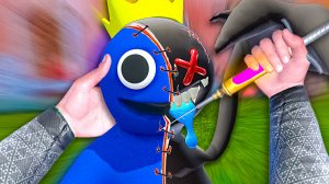 СИНИЙ ПРЕВРАТИЛСЯ в ЧЁРНОГО! НЕЗАКОННЫЕ Эксперименты над РАДУЖНЫЕ ДРУЗЬЯ в VR!